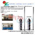 Cemented carbide screw and barrel coating class A